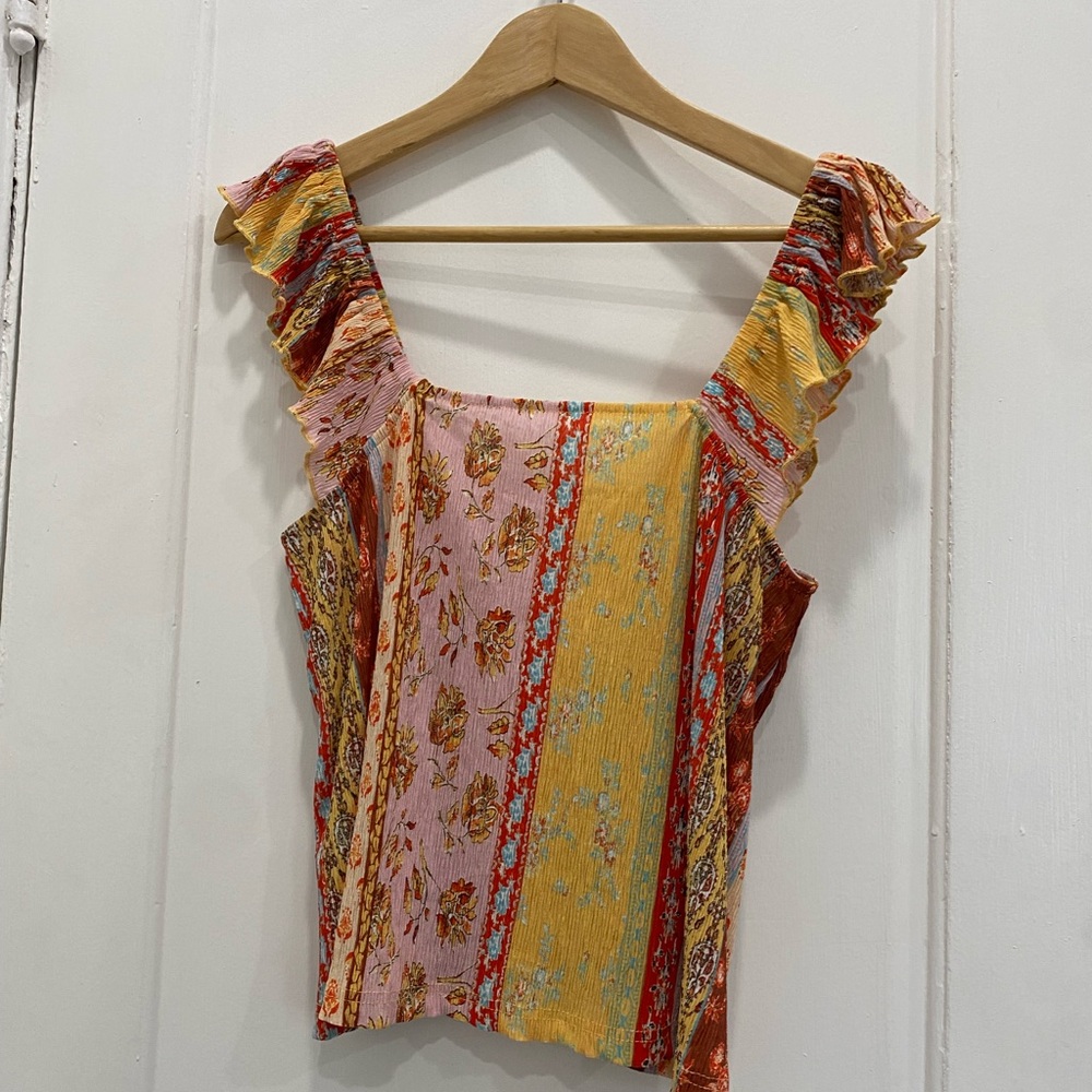 Colorful MNG top